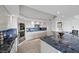 Modern kitchen featuring granite countertops, stainless steel appliances, and ample cabinet space at 3111 Bel Air Dr # 21A & 21C, Las Vegas, NV 89109