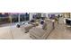 Bright living space with comfortable seating, city views, wet bar and open floorplan at 3111 Bel Air Dr # 21A & 21C, Las Vegas, NV 89109
