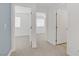 Hallway that provides access to multiple bedrooms at 3621 Arcadian Sea St, Las Vegas, NV 89106