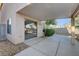 Covered patio with easy access to the house, ideal for relaxation at 4751 Lone Grove Dr, Las Vegas, NV 89139