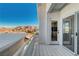 Bask in the views from this balcony, overlooking desert landscapes and majestic mountains, and with easy indoor access at 483 Marina Cv, Boulder City, NV 89005