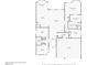 Floorplan showing the layout of the house at 5817 Pirate Ship Dr, North Las Vegas, NV 89031