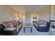 Inviting living area featuring comfortable sofas and a glimpse into the bedroom at 668 Oakmont Ave # 1715, Las Vegas, NV 89109