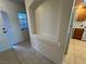 Entryway featuring convenient display niche that leads into the kitchen at 8704 Autumn Wreath Ave, Las Vegas, NV 89129