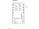 Detailed commercial floor plan layout showing a nail salon with spas and a reception area at 9421 Wisdom Valley Ave, Las Vegas, NV 89149