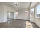 Bedroom with an abundance of light, closet with mirrored doors and views at 9421 Wisdom Valley Ave, Las Vegas, NV 89149