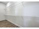 Empty walk-in closet with wire rack shelving at 9421 Wisdom Valley Ave, Las Vegas, NV 89149