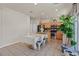 Modern kitchen featuring stainless steel appliances, granite countertops, and tile flooring at 953 Via Del Tramonto St, Henderson, NV 89011