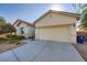 Single-story home featuring a two-car garage and low-maintenance landscaping at , Las Vegas, NV 89149