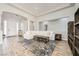 Spacious living room featuring an open floor plan with wood flooring and plenty of natural light at , Las Vegas, NV 89149