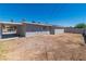 Wide open backyard is ready for your vision at 1121 W Monroe Ave, Las Vegas, NV 89106