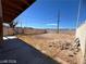Backyard features a privacy fence and potential for a garden at 1152 Miller Ave, Las Vegas, NV 89106