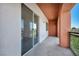 Balcony featuring sliding glass doors at 23 E Agate Ave # 308, Las Vegas, NV 89123