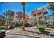 Well-maintained condo complex with lush landscaping and inviting outdoor spaces at 23 E Agate Ave # 308, Las Vegas, NV 89123