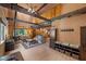 Cozy living room with high ceilings and wood accents at 4581 Aspen Ave, Mount Charleston, NV 89124