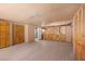 Bright living room offering wooden floors, plenty of closet space, and access to other rooms at 4581 Aspen Ave, Mount Charleston, NV 89124