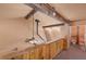Loft with hardwood flooring, beams, and plenty of natural light at 4581 Aspen Ave, Mount Charleston, NV 89124