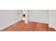 Bedroom featuring new flooring and neutral paint at 5005 Harmony Ave, Las Vegas, NV 89107