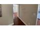 Hallway leading to the living room with a 'home sweet home' sign at 5824 Red Gull St, Las Vegas, NV 89149