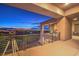 Balcony view of the city skyline with space for telescopes or relaxing and viewing the horizon at 583 Saint Croix St, Henderson, NV 89012