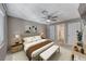 Serene bedroom with a plush bed, stylish nightstands, and soft lighting, creating a peaceful retreat at 601 Cabrillo Cir # 536, Henderson, NV 89015