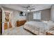 Bedroom featuring a ceiling fan and a dresser at 601 Cabrillo Cir # 536, Henderson, NV 89015