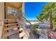 View from the top of an exterior staircase offering neighborhood views, greenery, and easy access at 601 Cabrillo Cir # 536, Henderson, NV 89015