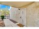 Apartment entryway with security door at 7300 Pirates Cove Rd # 1032, Las Vegas, NV 89145