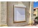 Exterior view of shuttered window at 7300 Pirates Cove Rd # 1032, Las Vegas, NV 89145