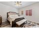 Inviting bedroom with a large bed, stylish decor, and plenty of natural light at 890 Kitty Hawk Dr # 2412, Mesquite, NV 89027
