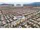 Aerial view of a residential neighborhood, near Kiddle Academy; the home is located at 9047 Harbor Wind Ave at 9047 Harbor Wind Ave, Las Vegas, NV 89178