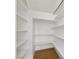 Walk-in pantry with multiple shelves for organized storage at 1371 Cumulus Ct, Henderson, NV 89014