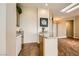 Inviting wet bar offering counter seating and granite countertops at 1637 Wellington Springs Ave, Henderson, NV 89052