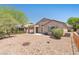 Expansive backyard with desert landscaping, offering privacy and space for outdoor activities at 2154 Eagle Sticks Dr, Henderson, NV 89012