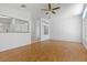 Open-concept living room featuring hardwood floors at 2154 Eagle Sticks Dr, Henderson, NV 89012