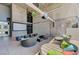 Stylish common area with comfortable lounge seating, colorful decor, and ample space for relaxing and socializing at 353 E Bonneville Ave # 449, Las Vegas, NV 89101