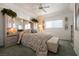 Bedroom features a large bed, carpet, and natural light from large windows at 3550 Bay Sands Dr # 3089, Laughlin, NV 89029