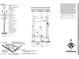 Detailed plot map showcasing property lines, dimensions, and key features of the land at 364 Tigullio Ave, Henderson, NV 89011