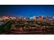 Panoramic city view featuring the dazzling Las Vegas skyline at night at 3930 University Center Dr # 412, Las Vegas, NV 89119