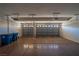 Spacious two car garage with epoxy floors and two garage doors at 4654 Stuttgart St, Las Vegas, NV 89147