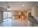 Expansive kitchen with a center island, granite countertops, and modern appliances at 4654 Stuttgart St, Las Vegas, NV 89147