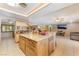 Spacious kitchen with a large granite island and ample countertop space for cooking at 4905 Ricky Rd, Las Vegas, NV 89130