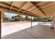 Covered patio featuring a concrete foundation and providing an outdoor living space at 4905 Ricky Rd, Las Vegas, NV 89130