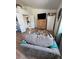 Interior view of a bedroom with wooden flooring and large furniture at 4910 Marywood Ct, Pahrump, NV 89061