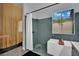 Bathroom with a shower and soaking tub at 5509 Rose Thicket St, Las Vegas, NV 89130