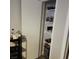 Organized closet with shelving, offering ample storage solutions for an efficient and clutter-free home at 561 E Bourbon St, Pahrump, NV 89048