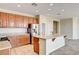 Well-appointed kitchen with stainless steel appliances, large island, and ample cabinet space at 6808 Mystic Plain Ct, Las Vegas, NV 89149