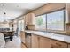 Kitchen with a sink and stainless steel appliances at 7813 Falconwing Ave, Las Vegas, NV 89131