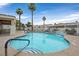Inviting community swimming pool with clear blue water and convenient access for residents at 855 N Stephanie St # 2415, Henderson, NV 89014