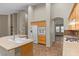 Kitchen featuring a sink, stovetop, and stainless steel appliances at 9233 Onyx Point Ct, Henderson, NV 89074